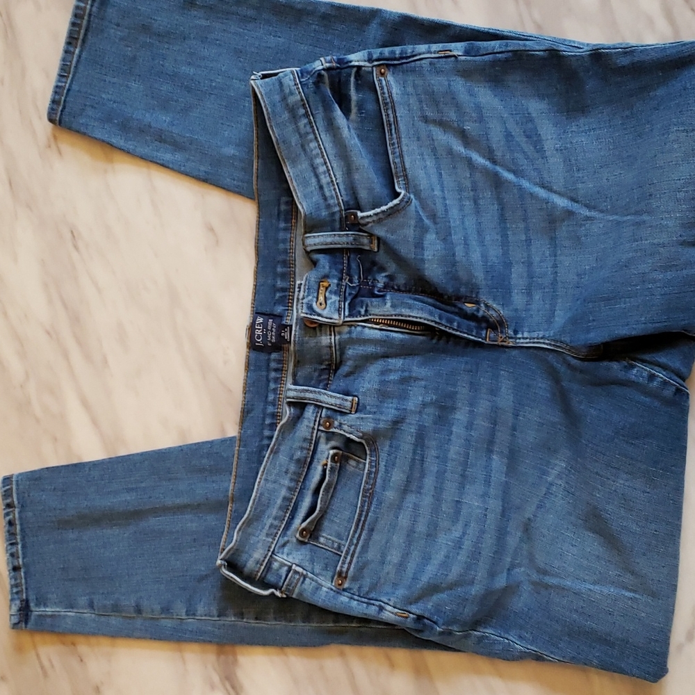 J. Crew mid rise skinny jeans 31